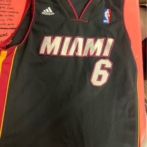 Youth Lebron James Miami Heat Jersey